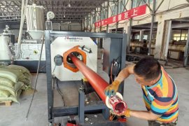 Одношаговая линия по производству жесткой изоляции труб из полиуретана PERT с превосходной технологией