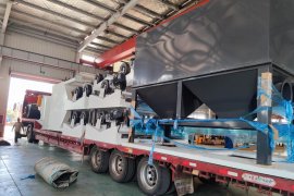 Успешная отгрузка оборудования для напыления и намотки изоляции труб Huashida во Внутреннюю Монголию