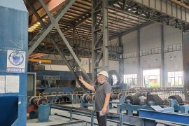 Компания «Huashida» приветствует российского клиента на заводе по антикоррозионной защите стальных труб в Чунцине Китая