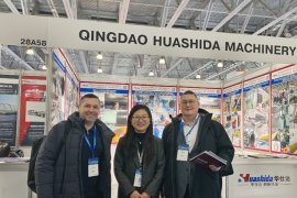 Компания Huashida успешно представила высокотехнологичное трубопроводное оборудование на Международной выставке пластмассовой промышленности в России в 2026 году
