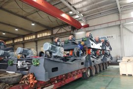 Первая отгрузка 3LPE антикоррозионной линии для стальных труб модели 1020–3620 компании Huashida отправлена