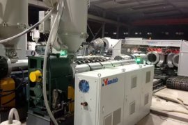 CHINAPLAS2026 Модернизированная линия Huashida для гофрированных труб HDPE/PP выходит в серийное производство