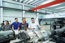 Компания Huashida запустила серийное производство двустенных труб HDPE/PP